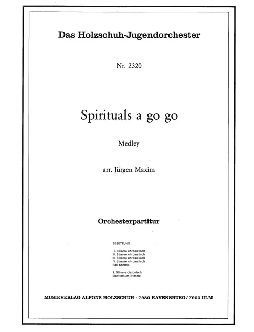 Spirituals A Go Go